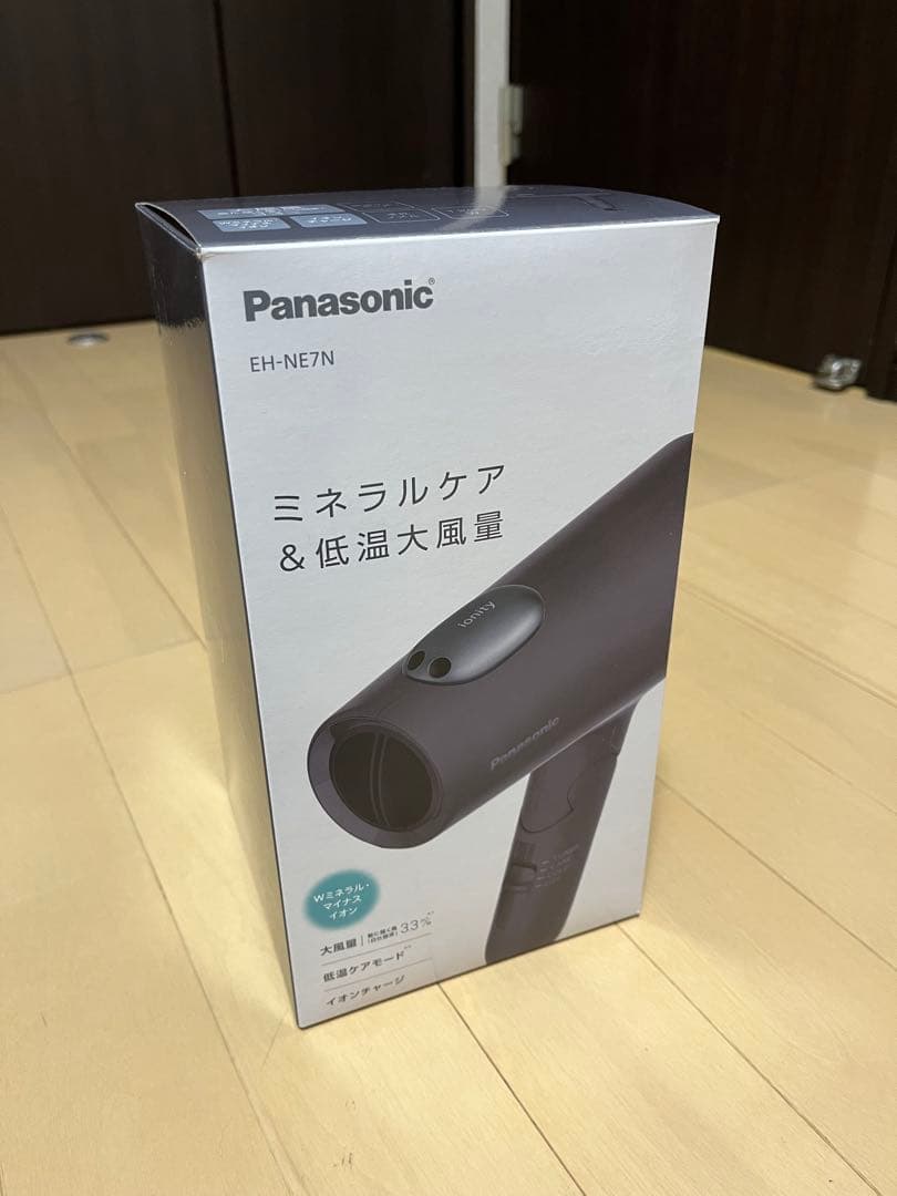【新品未使用】パナソニック EH-NE7M-H イオニティ ヘアドライヤーグレー