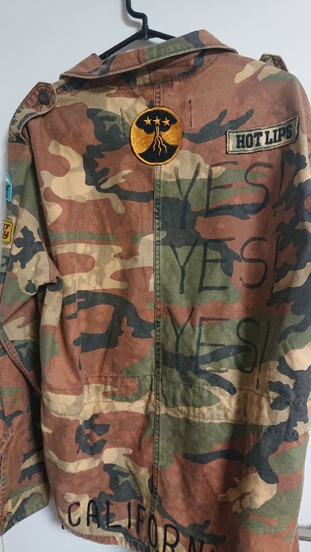 REPLAY 迷彩 ミリタリージャケット