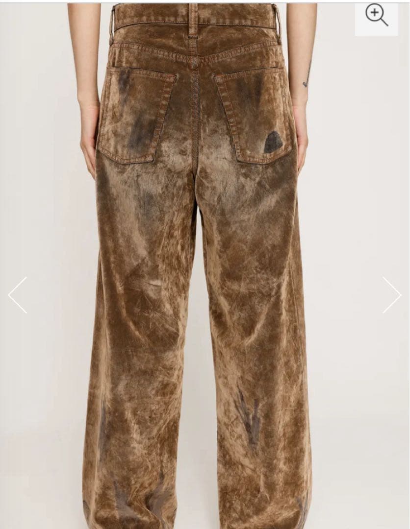 SLY L/W VINTAGE FLOCKY DENIM パンツ