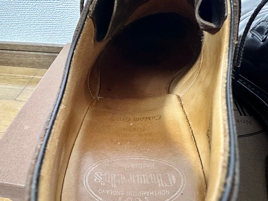 【純正シューツリー付き】　シャノン　チャーチ　UK7 70 F