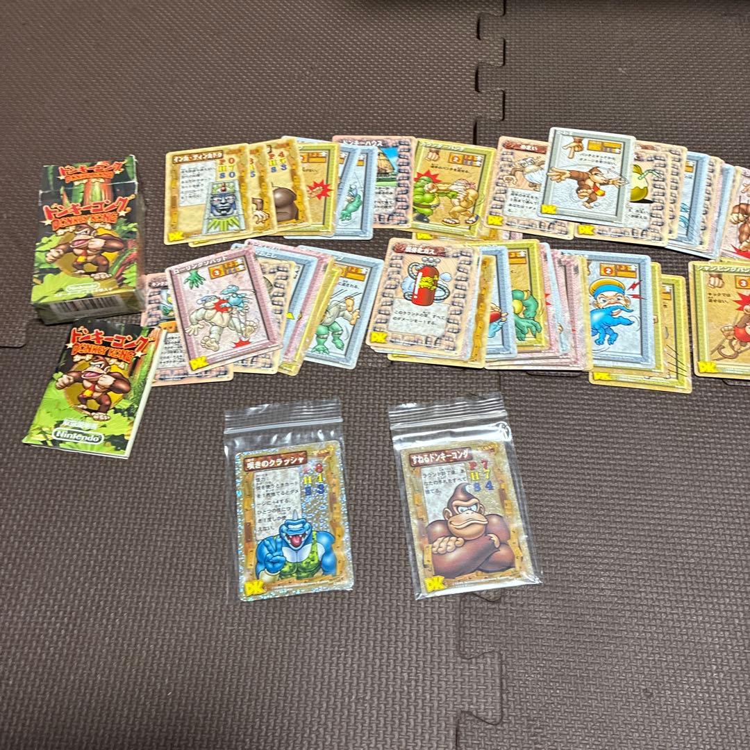 ‼️超希少ドンキーコングカードゲーム　スターターパックセットキラカード2枚他63枚