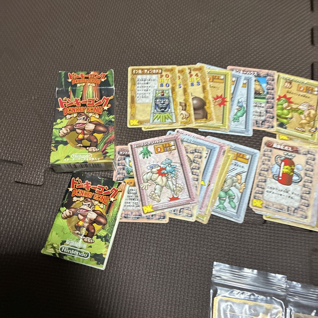‼️超希少ドンキーコングカードゲーム　スターターパックセットキラカード2枚他63枚