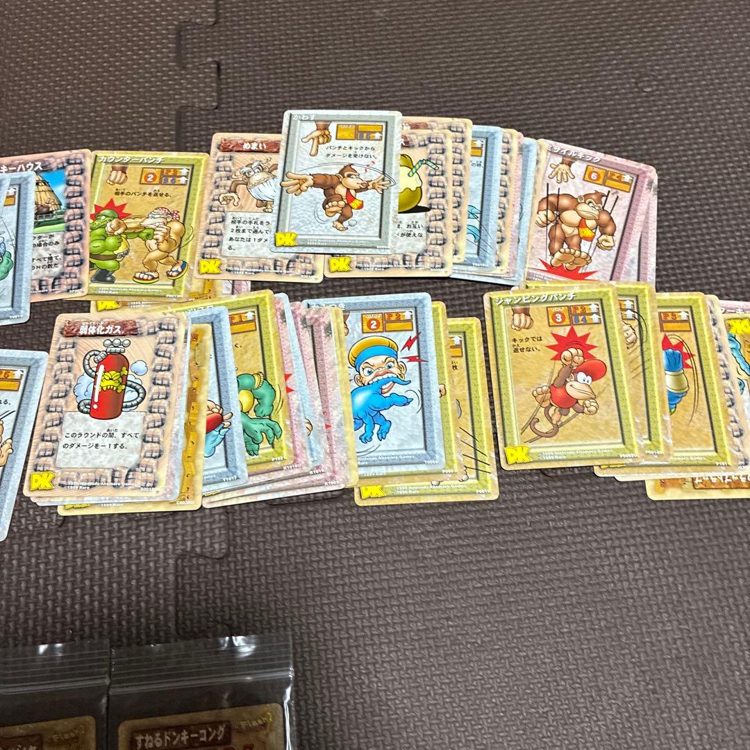 ‼️超希少ドンキーコングカードゲーム　スターターパックセットキラカード2枚他63枚