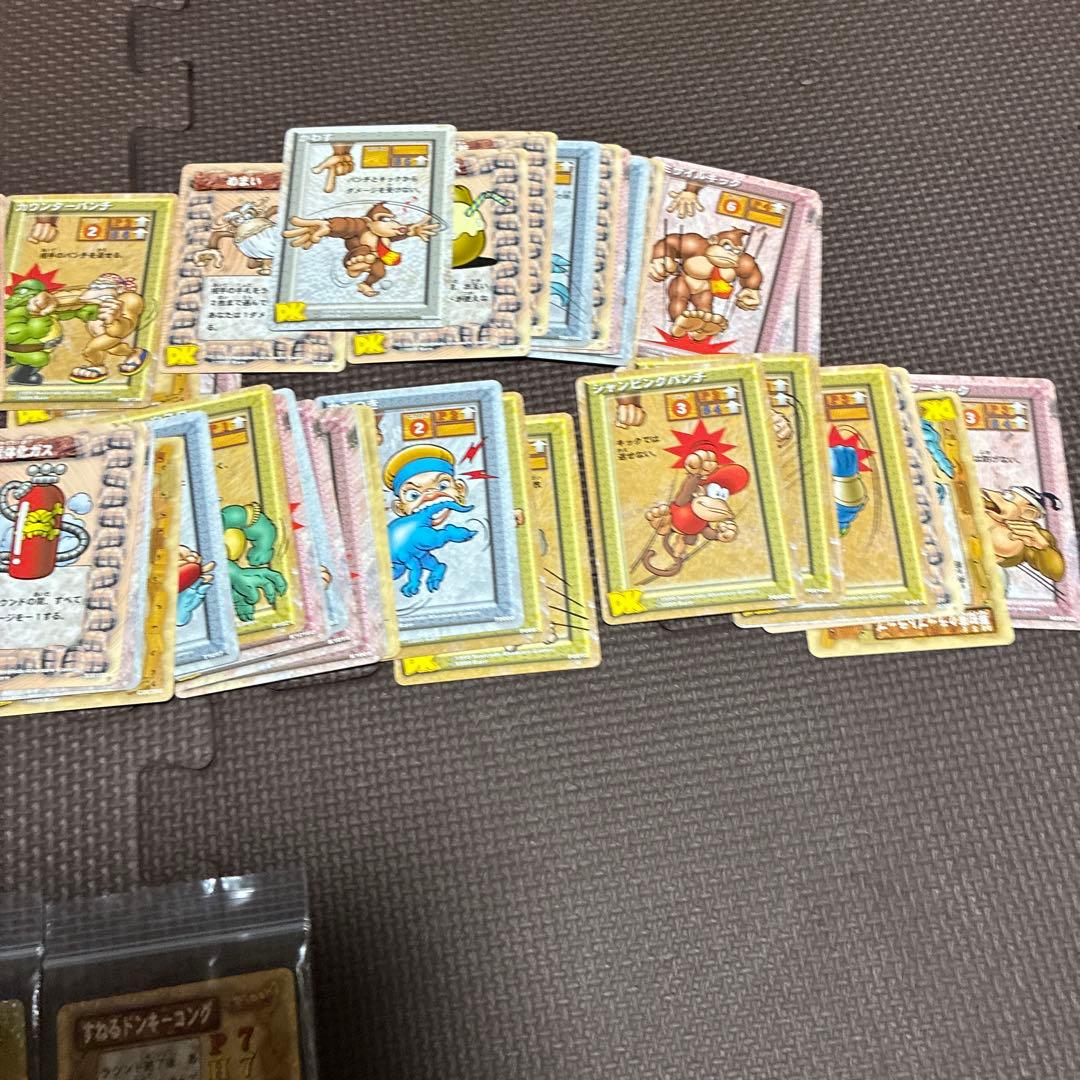 ‼️超希少ドンキーコングカードゲーム　スターターパックセットキラカード2枚他63枚