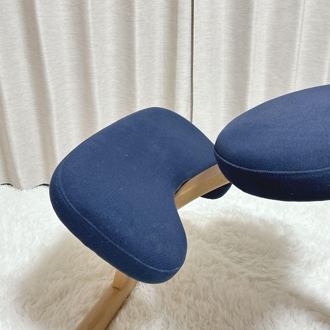 リボ社 サカモトハウス バランスチェア バランスイージー ネイビー