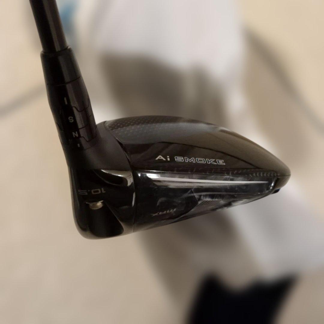 キャロウェイ Ai SMOKE MAX ドライバー 10.5° 純正　SR