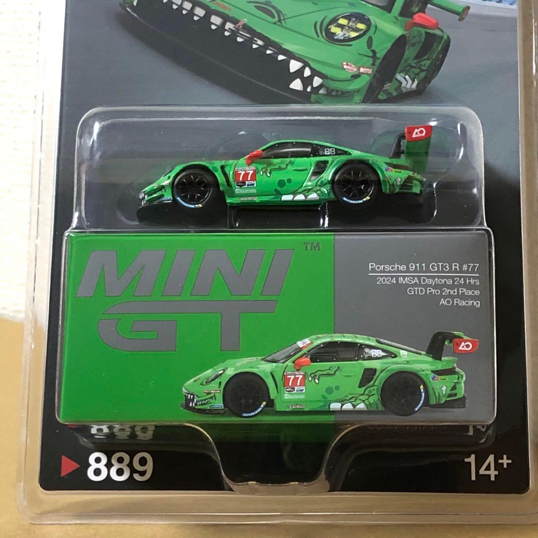 MINI GT ミニGT 889　PORSCHE 911 GT3 R　#77