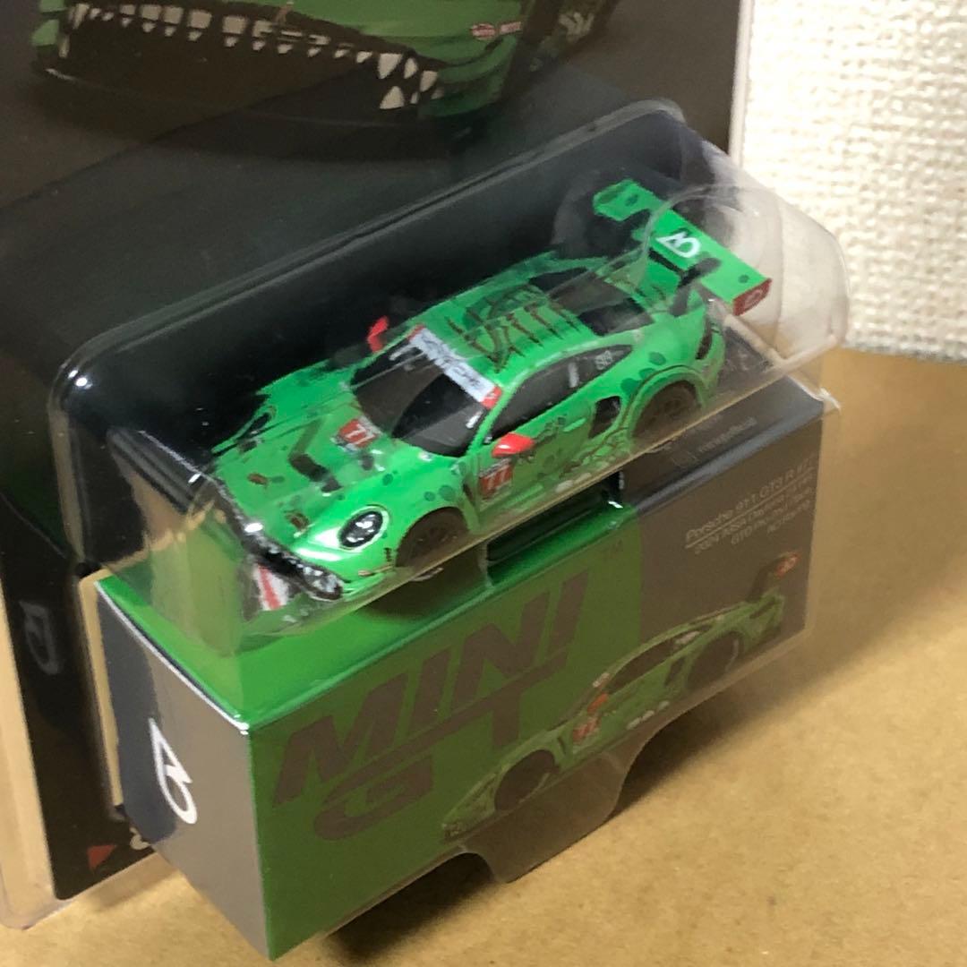 MINI GT ミニGT 889　PORSCHE 911 GT3 R　#77