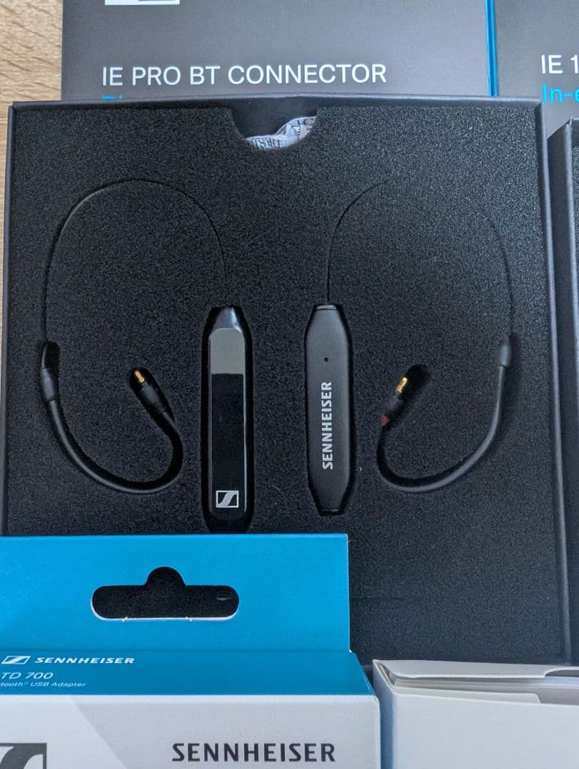 IE100PRO + IE PROコネクター + BTD700　3個セット