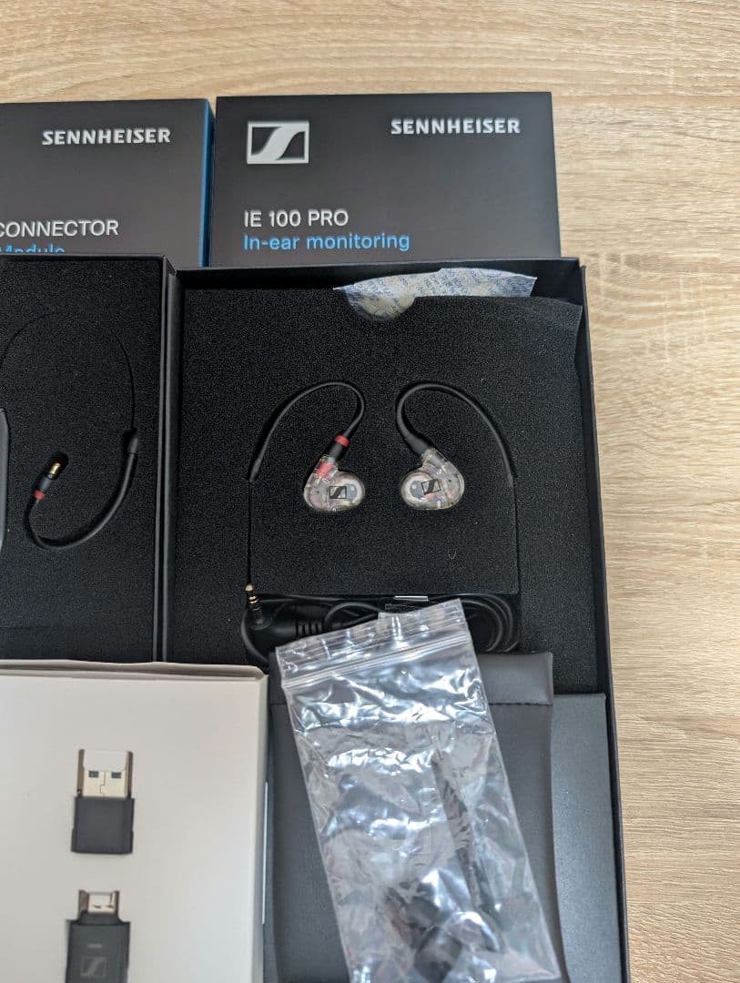 IE100PRO + IE PROコネクター + BTD700　3個セット