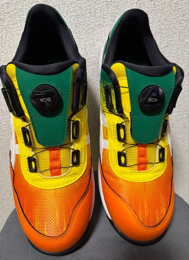 サ*８様 ウィンジョブCP209 アシックス Boa ハバネロ×ホワイト　《限定