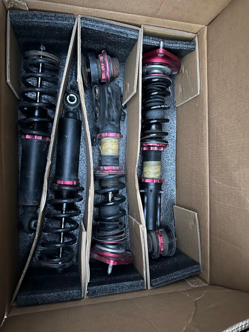 専用出品【格安ジャンク部品取り】50プリウス ZVW50 車高調 ローダウン