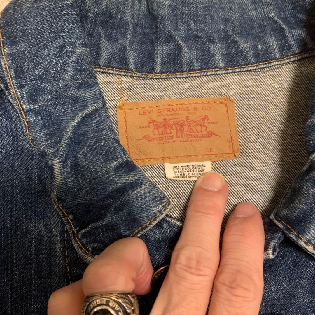 ビンテージLevi's デニムジャケット4th