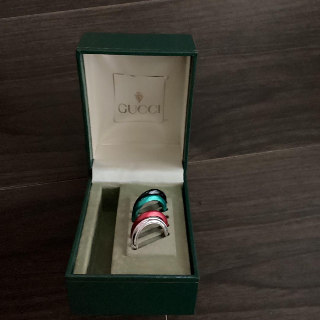 GUCCI チェンジベゼルケース&リング4点付きとグッチの時計ケースのまとめ売り