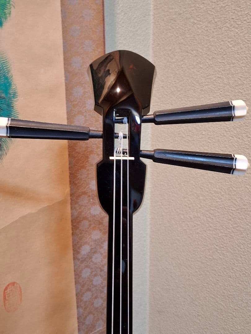 与那城三線　八重山黒木　銘苅春政作