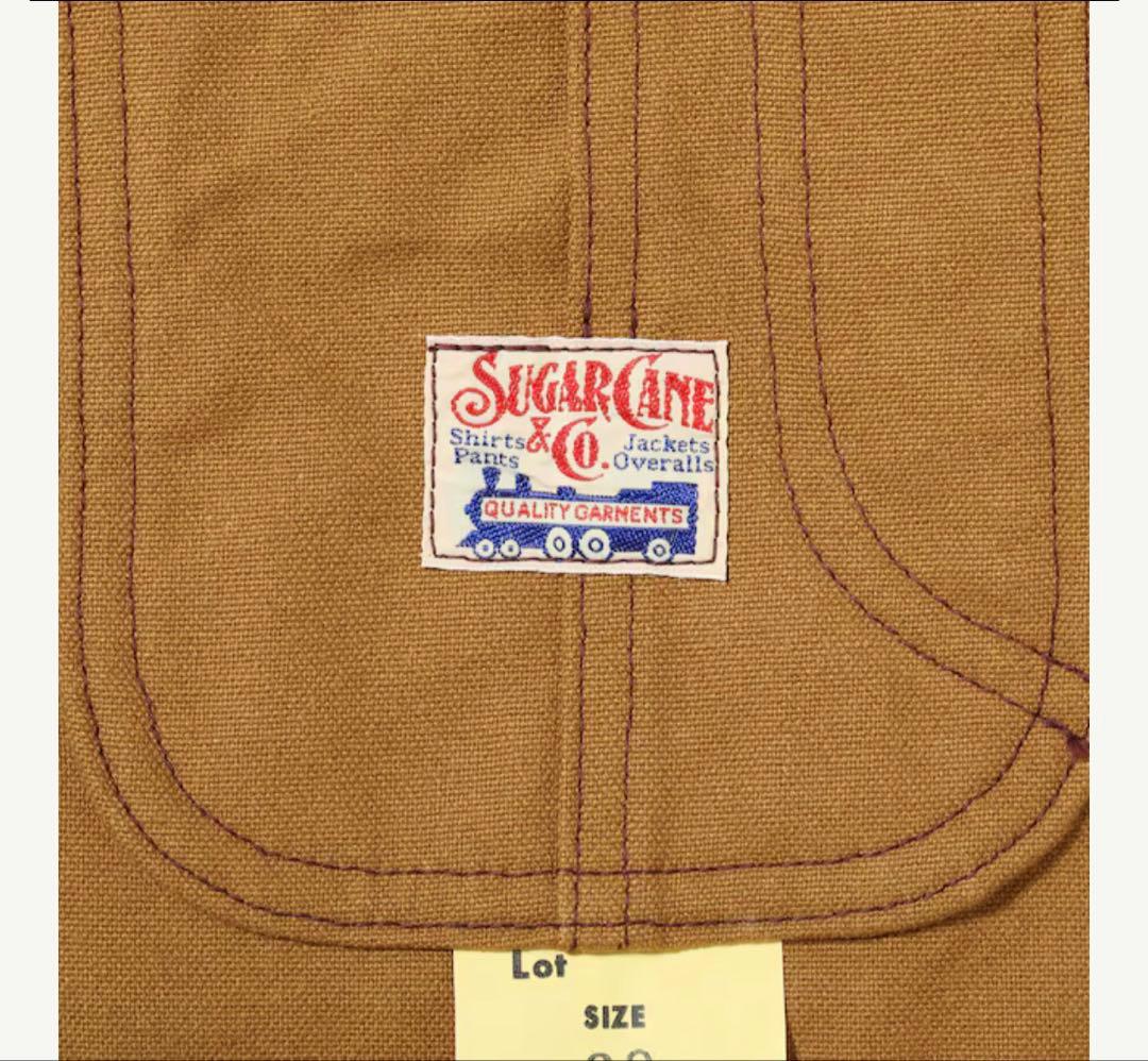 完売品　SUGAR CANE ブラウンダックカバーオール サイズ40