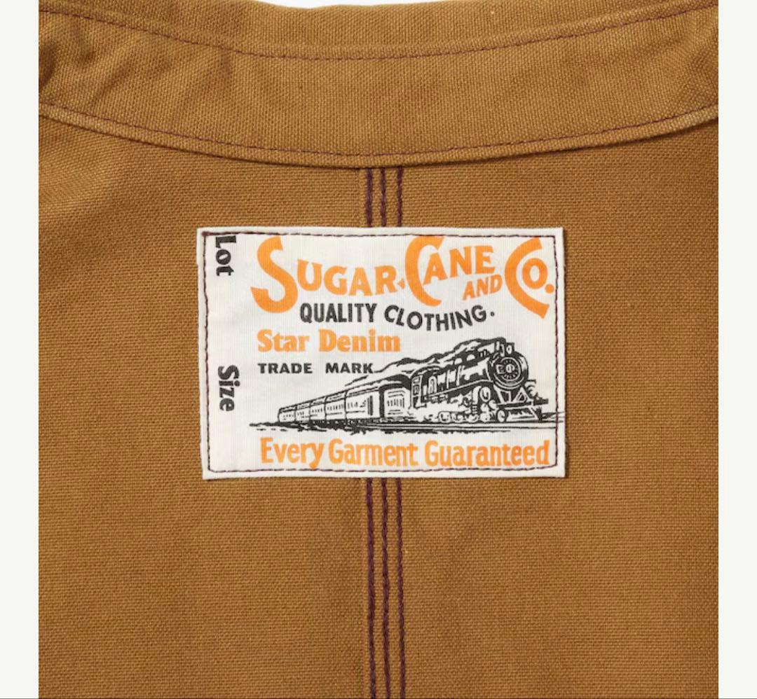 完売品　SUGAR CANE ブラウンダックカバーオール サイズ40
