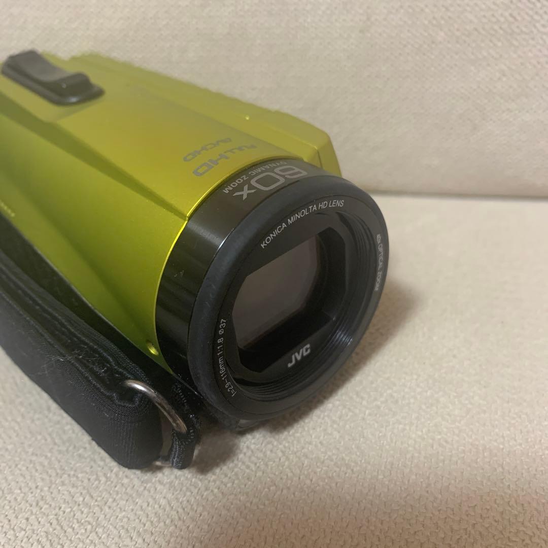 JVCKENWOOD ビデオカメラ シトロンイエローGZ-R480-Y