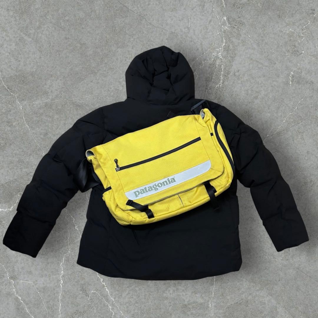 パタゴニア　メッセンジャーバック　ハーフマス　　y2k archive 黄色