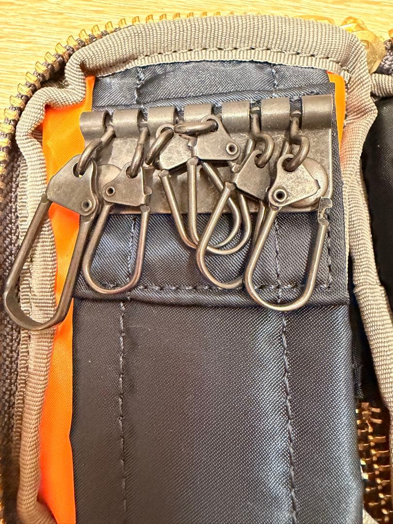 吉田カバン　PORTER / PX TANKER キーパック　アイアンブルー