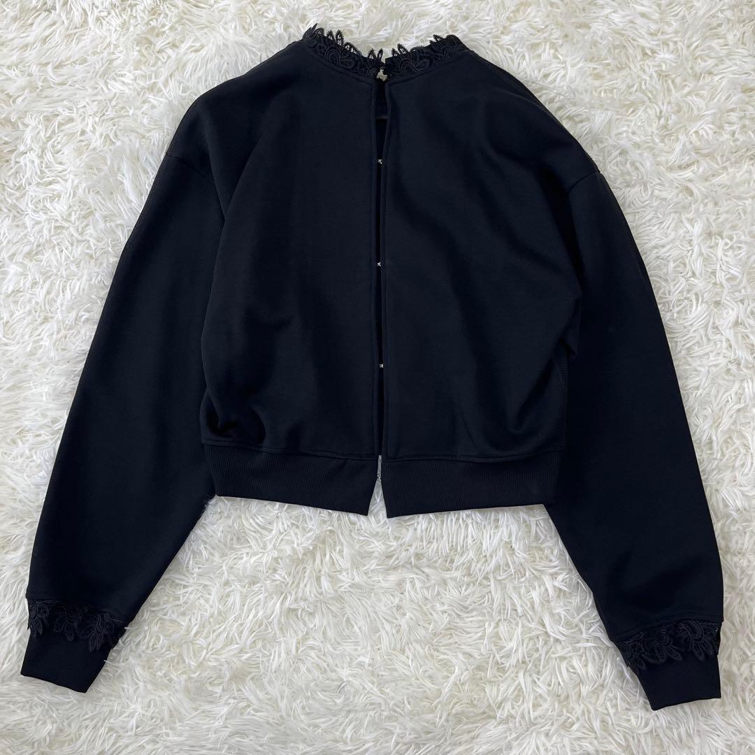 【新品タグ付き】BEARDSLEY レースコンビ2WAYトレーナー