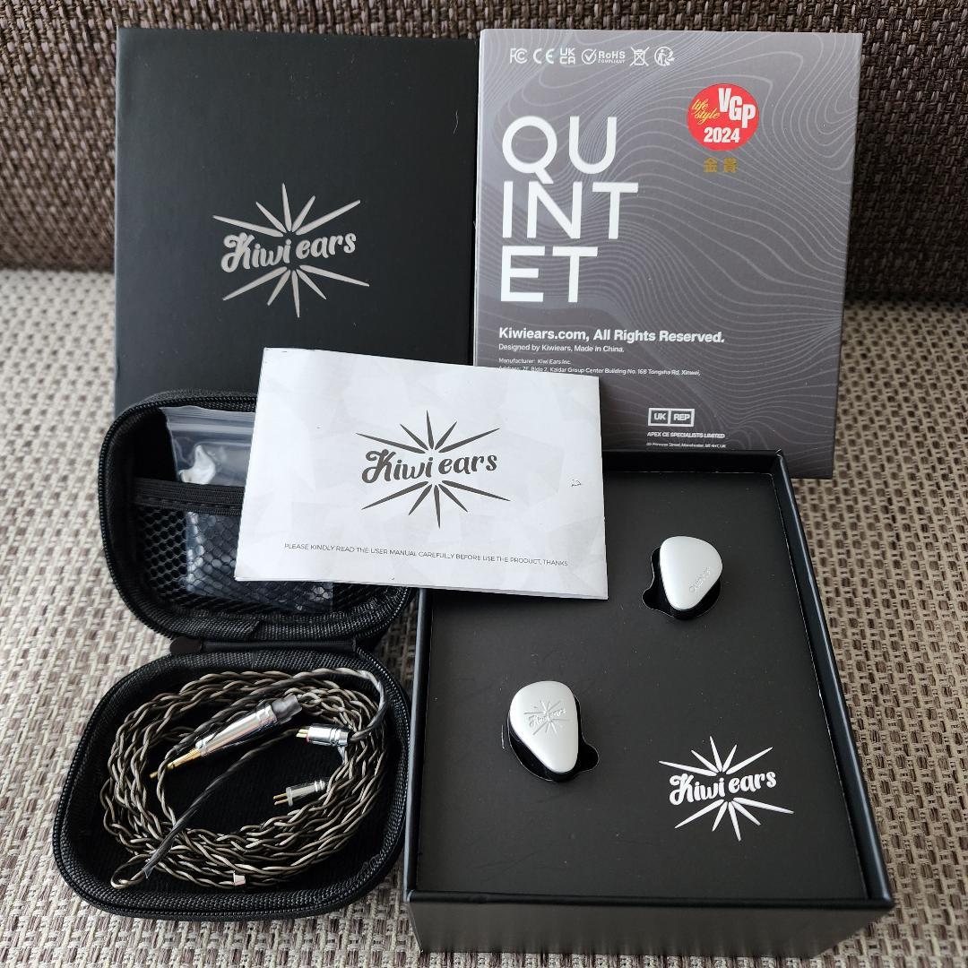 Kiwiears QUINTET 有線イヤホン