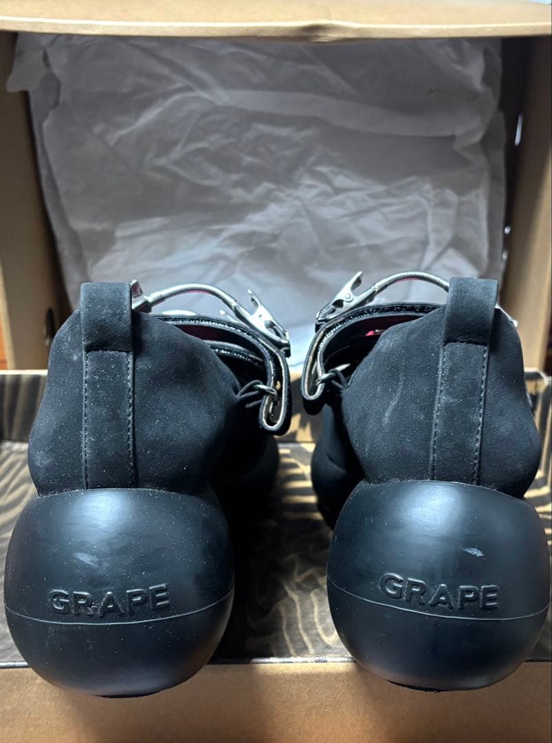 PEACEBIRD GRAPE ブラックサンダル　靴