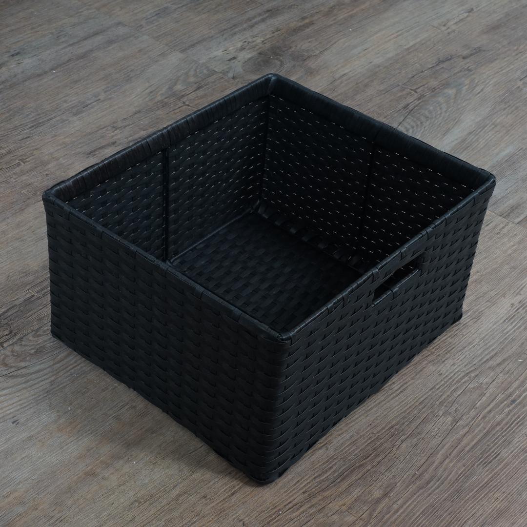 フォロー割【新品】ランドリーチェスト　ラタン調 4段7杯 キャスター付