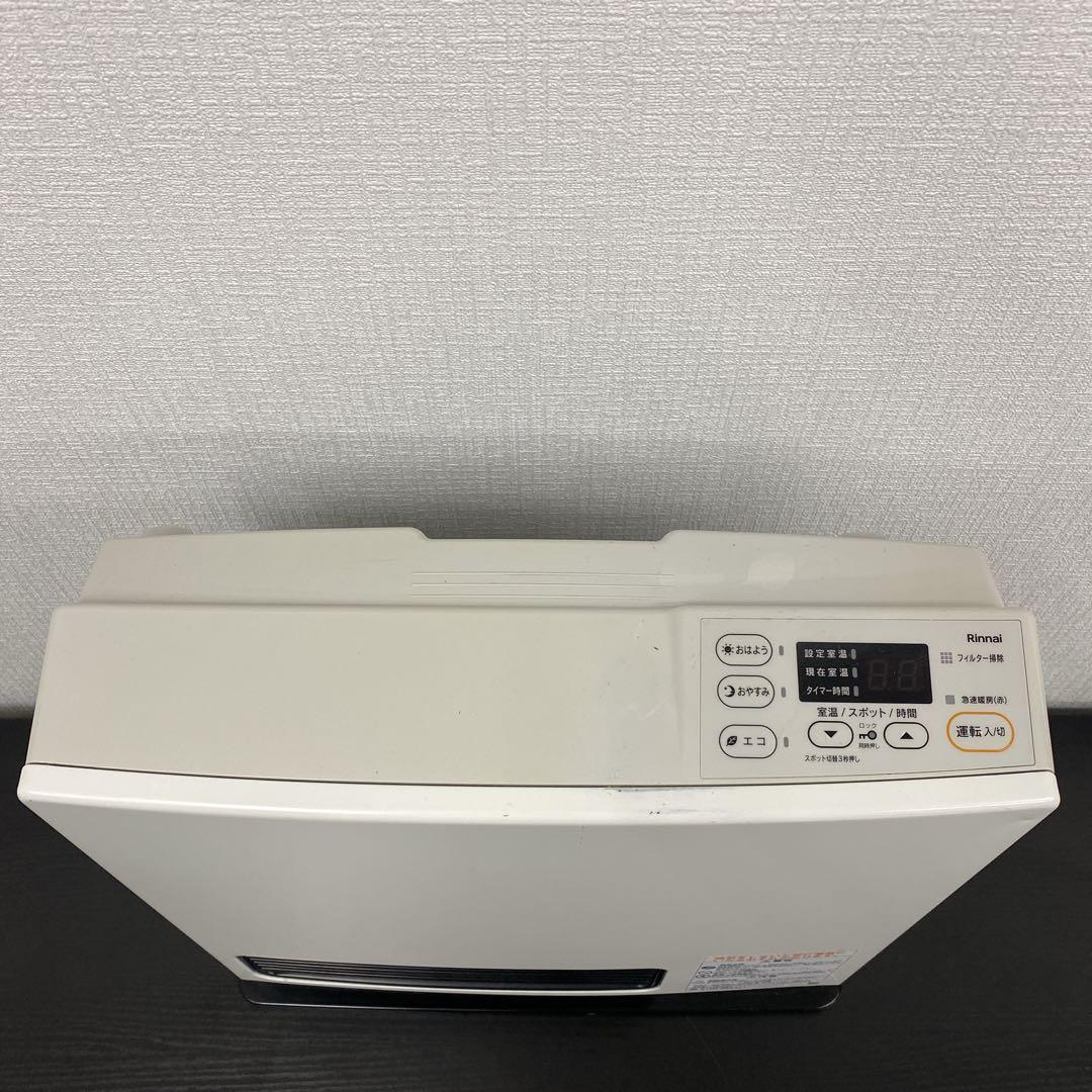 送料込み＊リンナイ 都市ガス ガスファンヒーター 2022年製＊0116-1