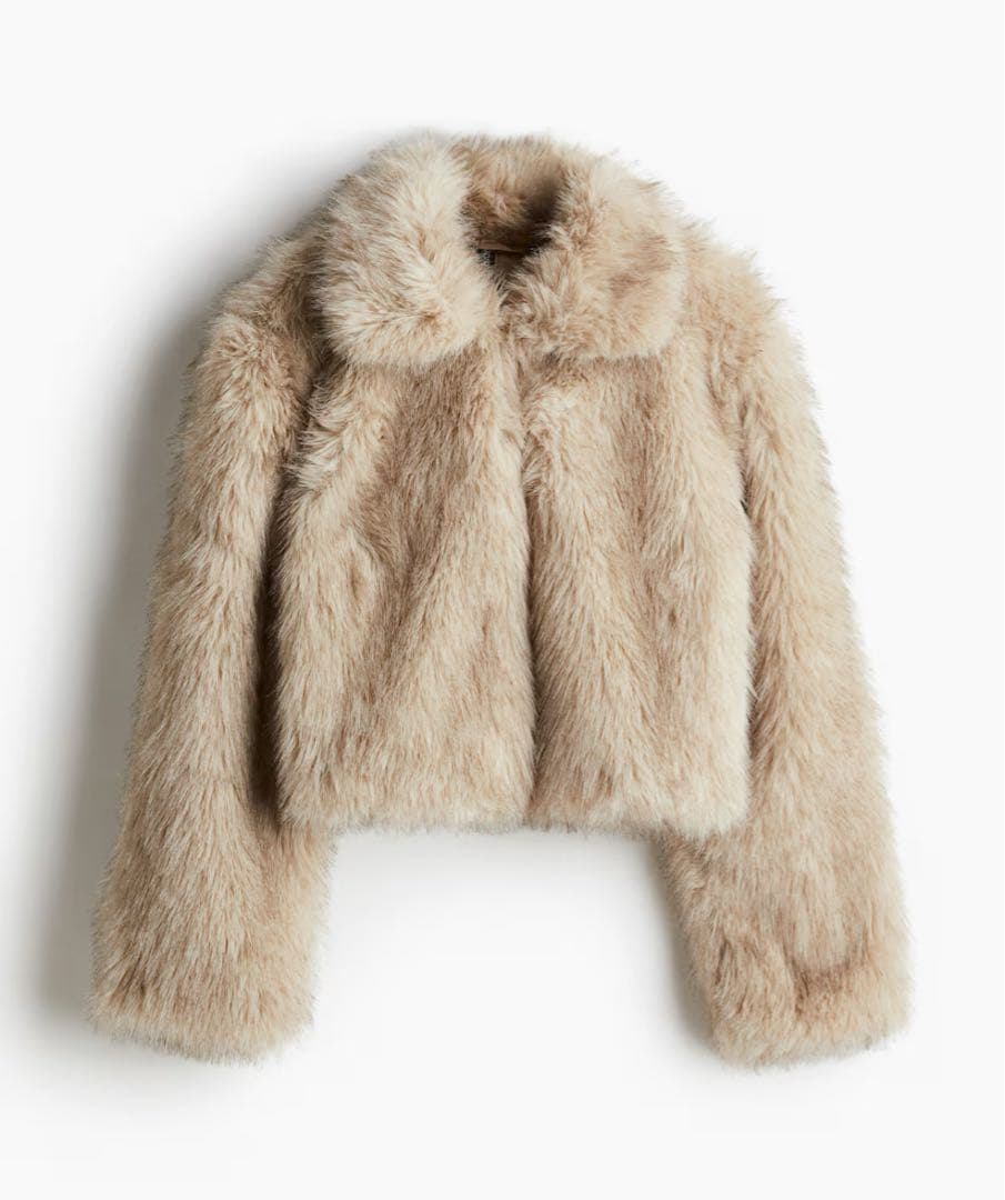 クロップドフラッフィジャケット