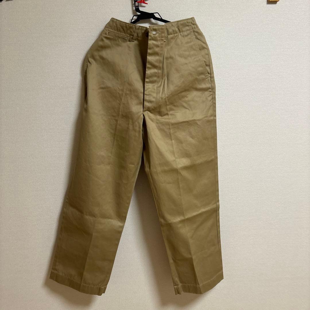 orslow チノパンツ　ベージュ　サイズ3