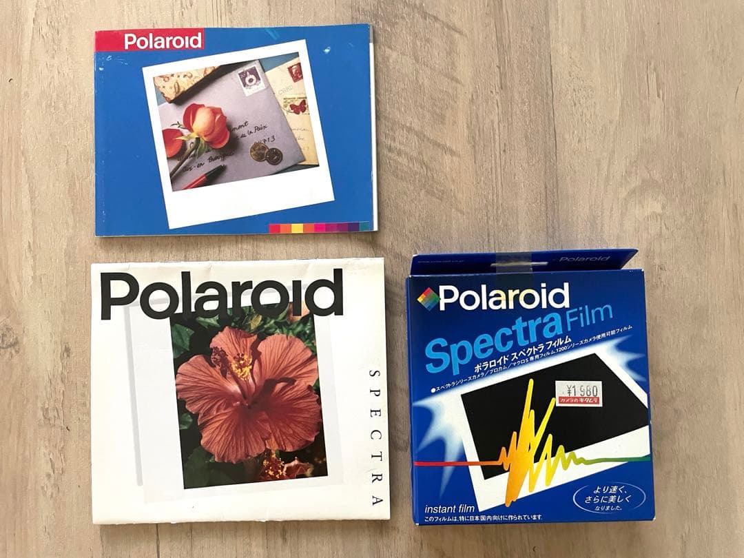 カメラ　ポラロイド　スペクトラ　クローズアップレンズ　ケース　セット　美品
