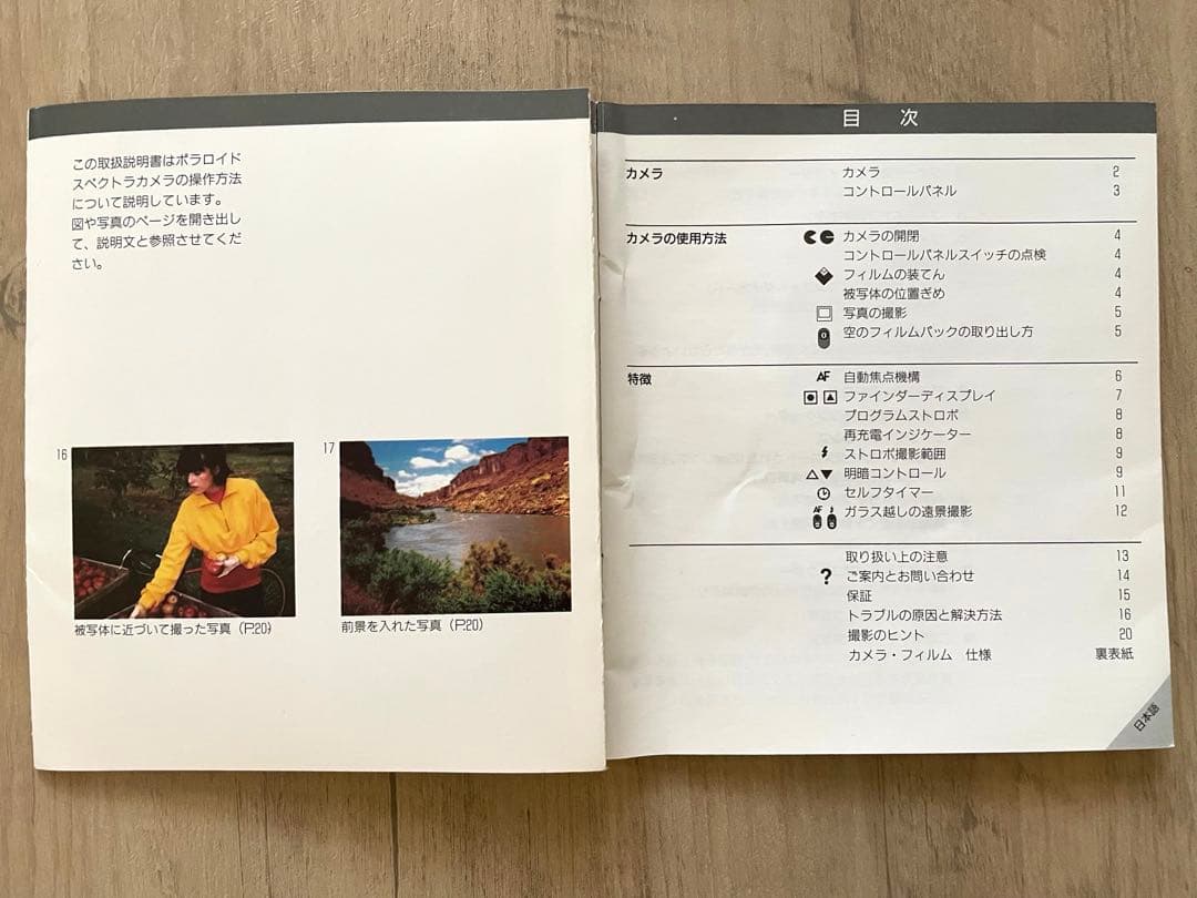 カメラ　ポラロイド　スペクトラ　クローズアップレンズ　ケース　セット　美品