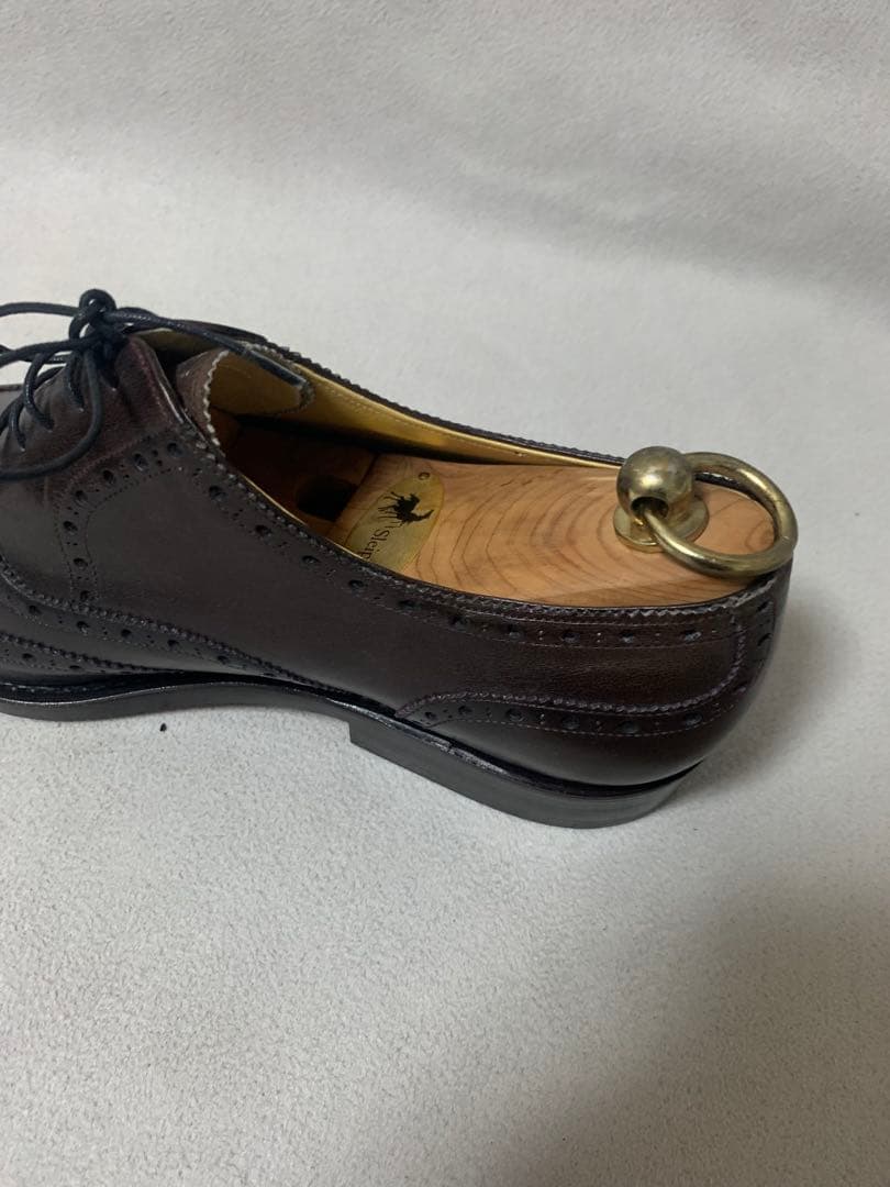 VASS ウイングチップ　美品　シューツリー付き