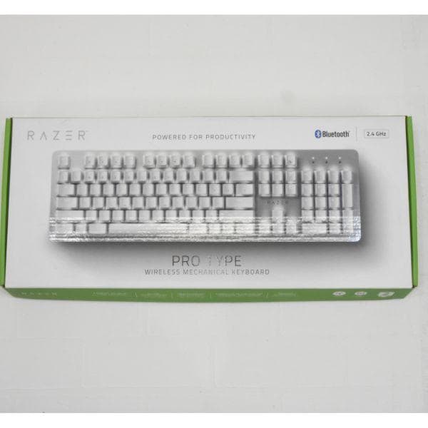 Razer Pro Type ワイヤレスメカニカルキーボード 白