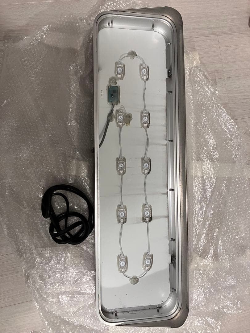 アルナ大　アンドン　行燈　デコトラ　ワンマン灯　看板　ステンレス　ウロコ　男の城