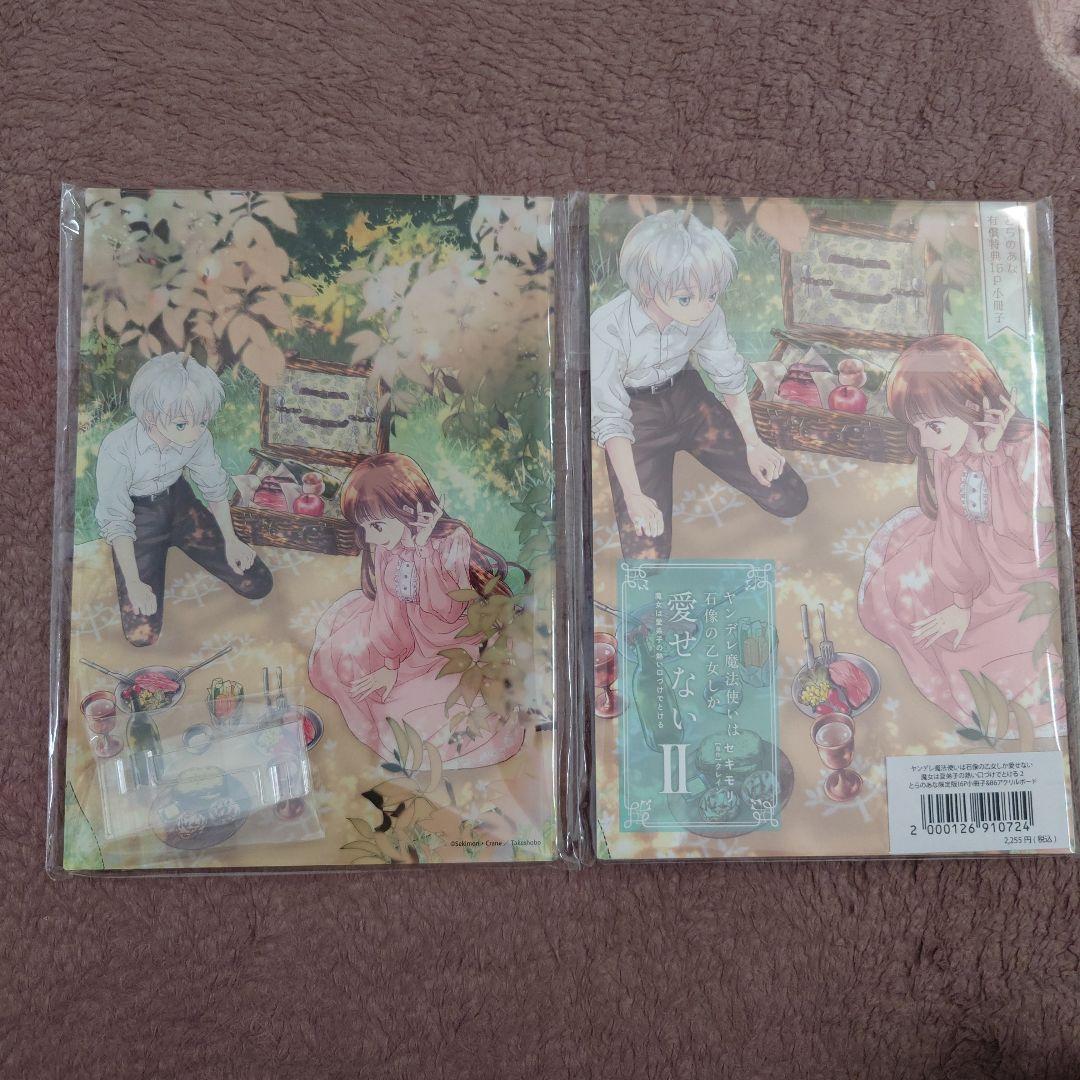 【専用】ヤンデレ魔法使いは石像の乙女しか愛せない 2・3　特典・本・カチューシャ