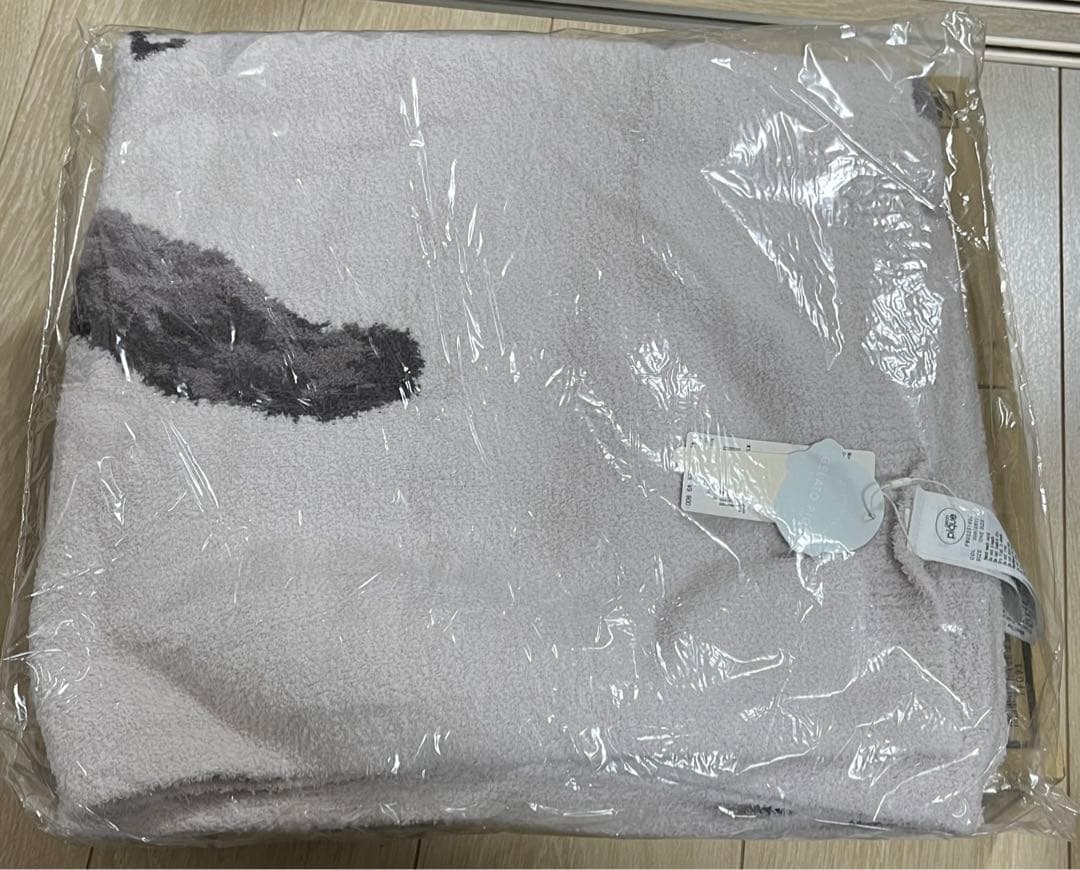 新品 未開封 ジェラートピケ　CATジャガードブランケット