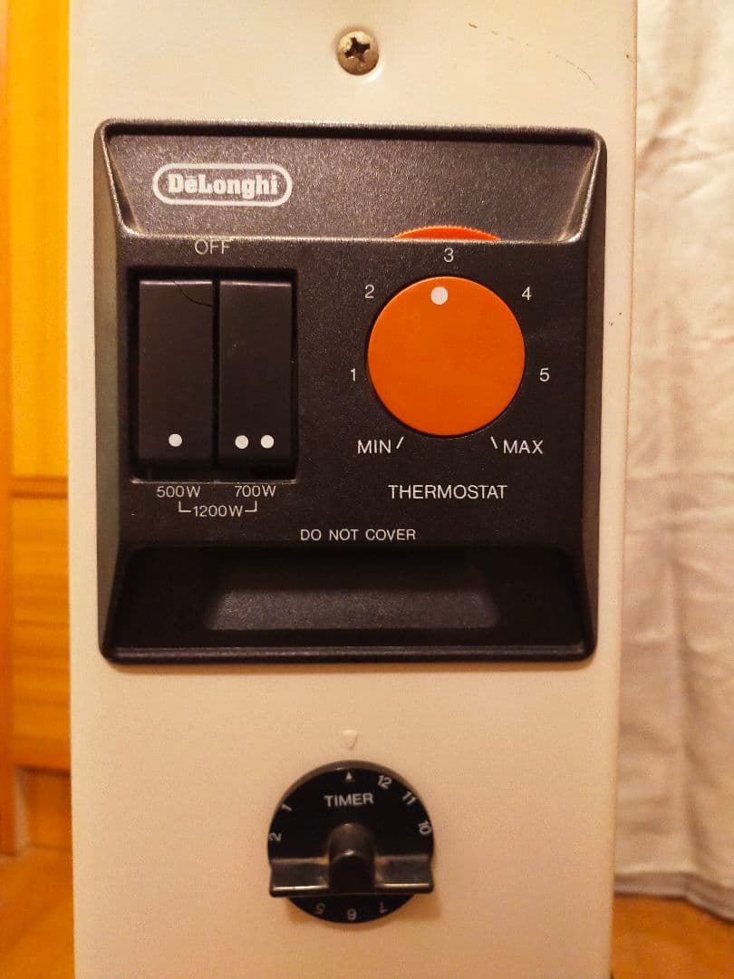 デロンギオイルヒーター　ヴィンテージ　オールド