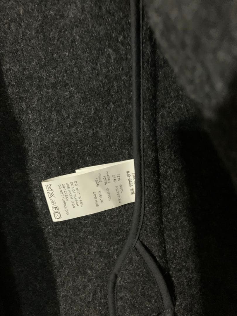 【試着のみ】【クリーニング済】DANTON ウールモッサ　コート