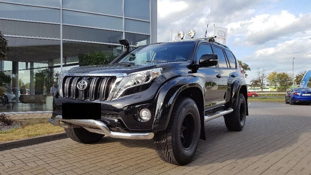 新品 取付説明 PRADO ランクルプラド150 デフダウン FJcruiser