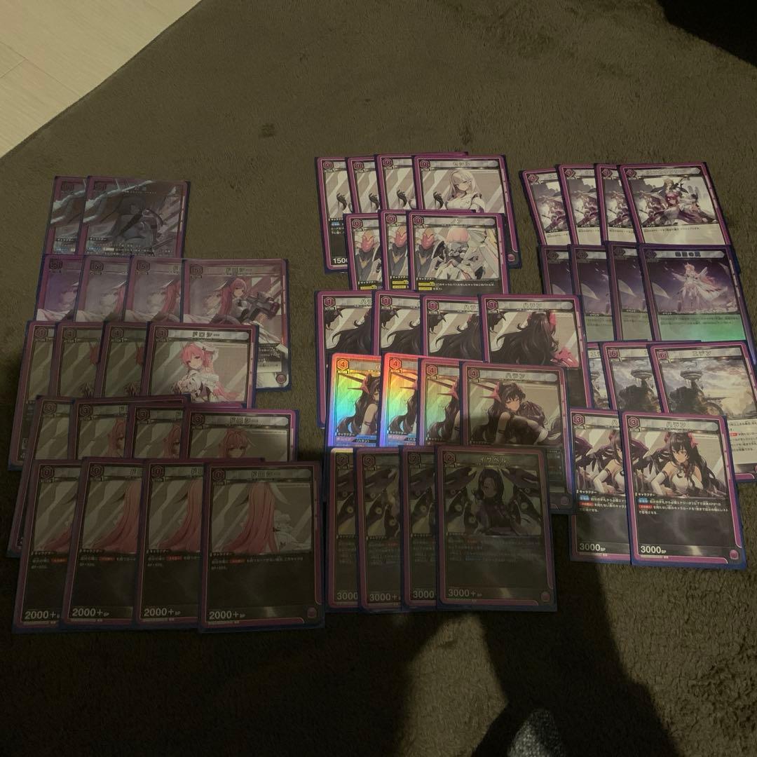 UNION ARENA 勝利の女神NIKKE 紫ドロシーデッキ　ニケ