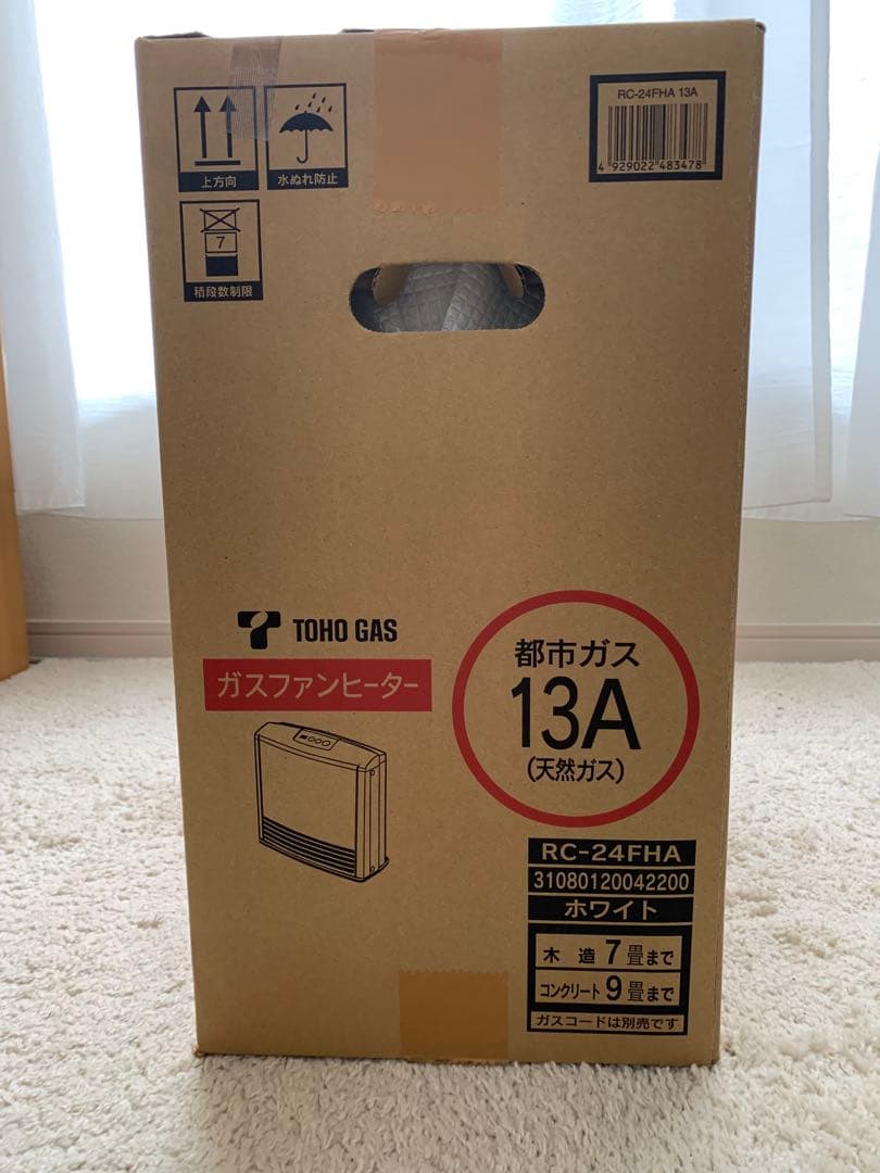 TOHO GAS ガスファンヒーター RC-24FHA