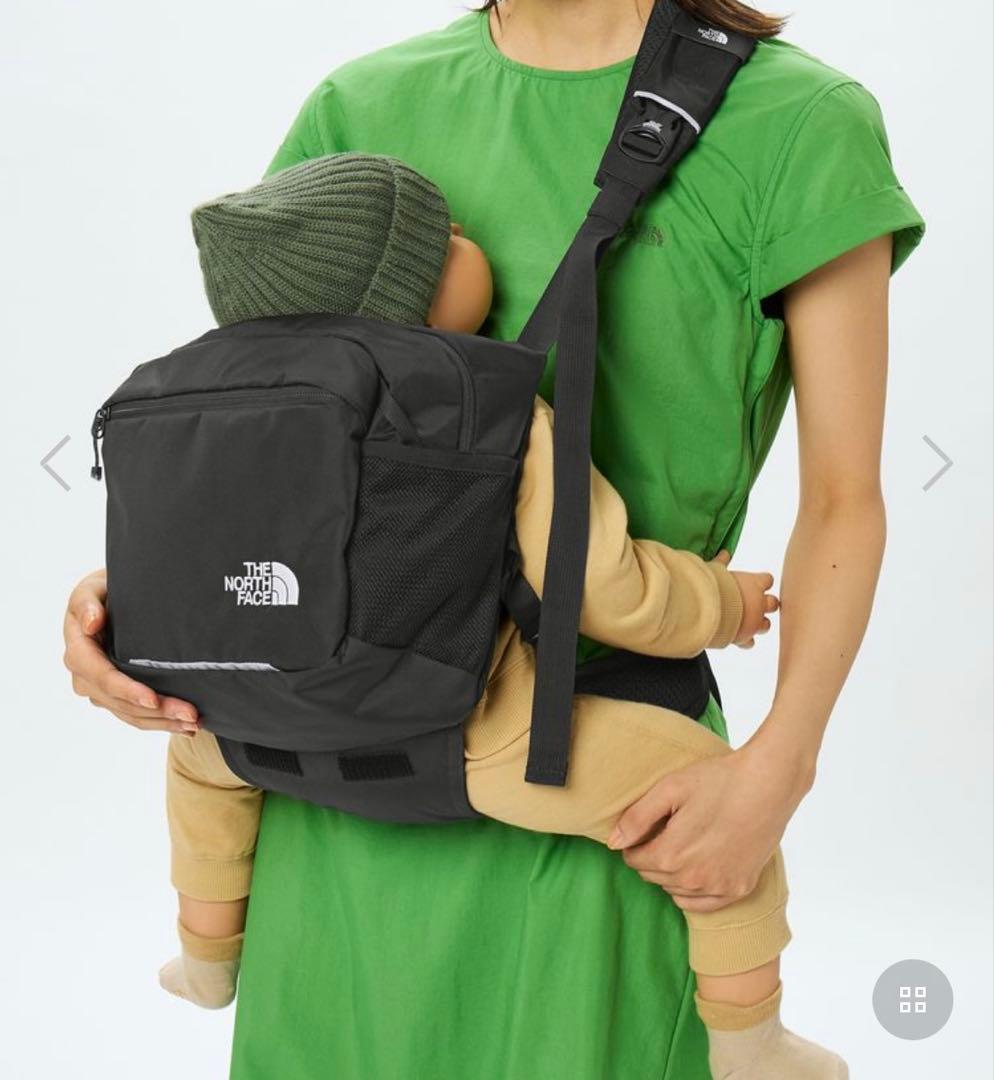 ザノースフェイス　抱っこ紐　ショルダーバッグ　ブラック