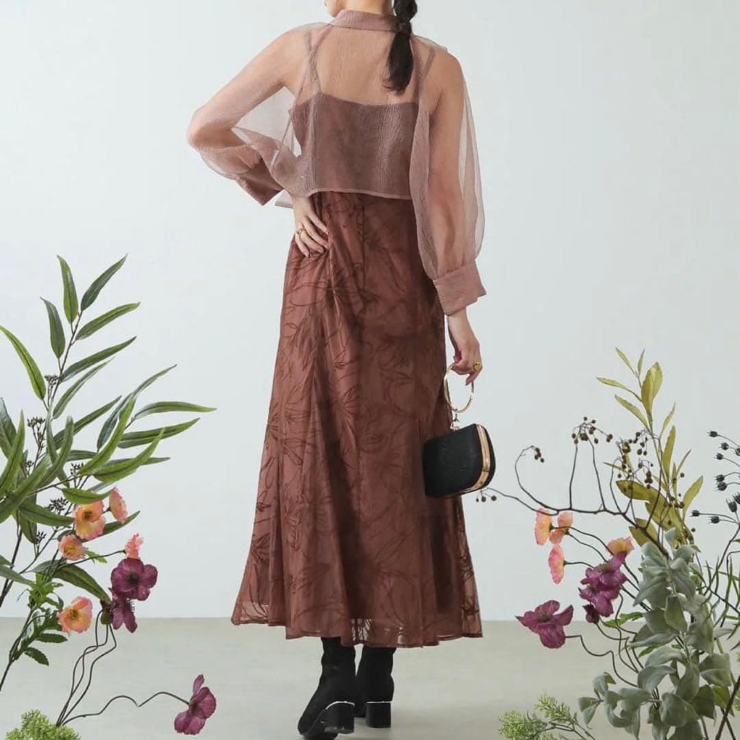 kana ボウタイワンピース　お呼ばれドレス