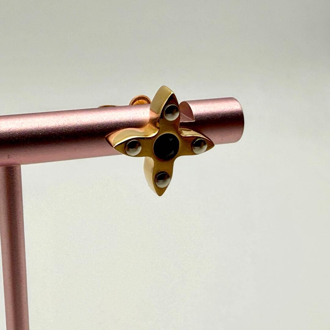 【ルイ ヴィトン】ブックル ドレイユ ラヴ レターズ ピアス 1個のみ