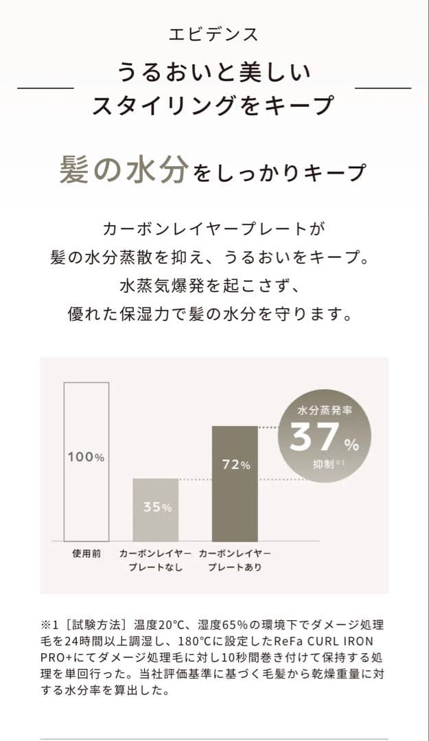 新品/未開封　Newリファカールアイロンpro＋