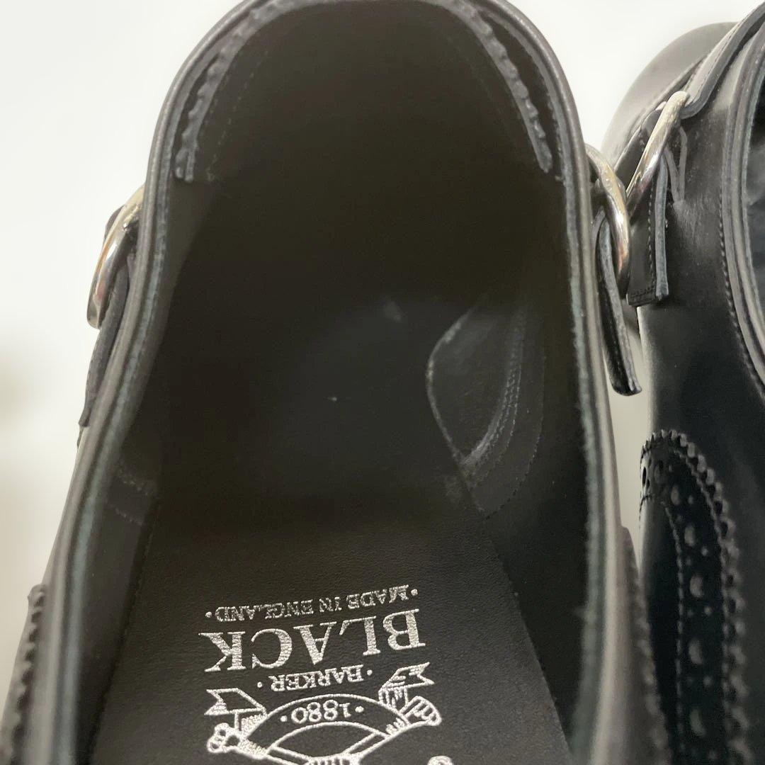 BARKER BLACK レザーシューズ M0100 UK9 ブラック 未使用