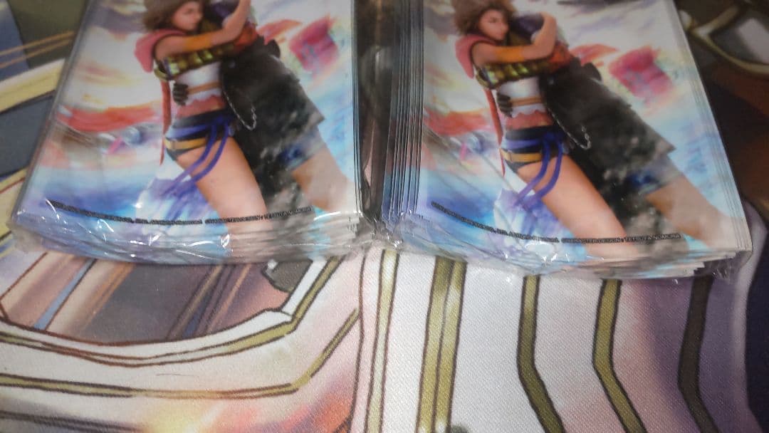 ファイナルファンタジー10 ユウナ ティーダ スリーブ FFTCG 2個セット