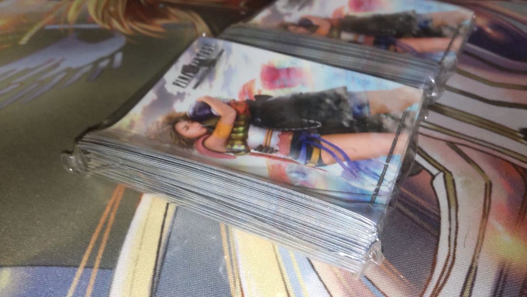 ファイナルファンタジー10 ユウナ ティーダ スリーブ FFTCG 2個セット